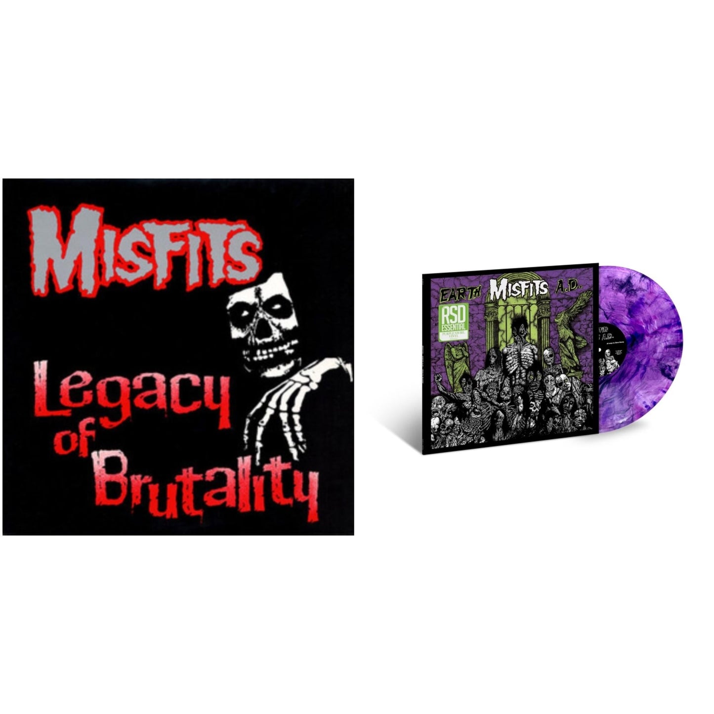 This is a 2 LP Vinyl SKU bundle.
1.This LP Vinyl is brand new.Format: LP VinylMusic Style: PunkThis item's title is: Legacy Of BrutalityArtist: MisfitsLabel: ASTRALWERKSBarcode: 017046190619Release Date: 4/2/1995
2.This LP Vinyl is brand new.