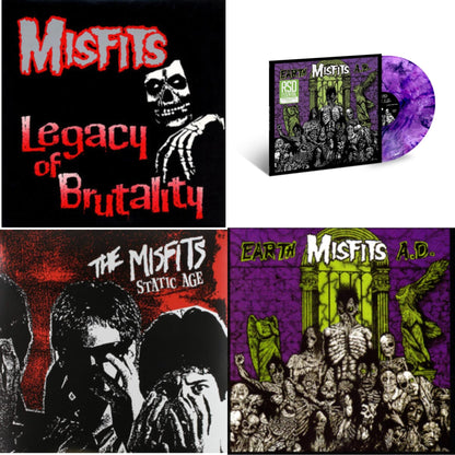 This is a 4 LP Vinyl SKU bundle.
1.This LP Vinyl is brand new.Format: LP VinylMusic Style: PunkThis item's title is: Legacy Of BrutalityArtist: MisfitsLabel: ASTRALWERKSBarcode: 017046190619Release Date: 4/2/1995
2.This LP Vinyl is brand new.