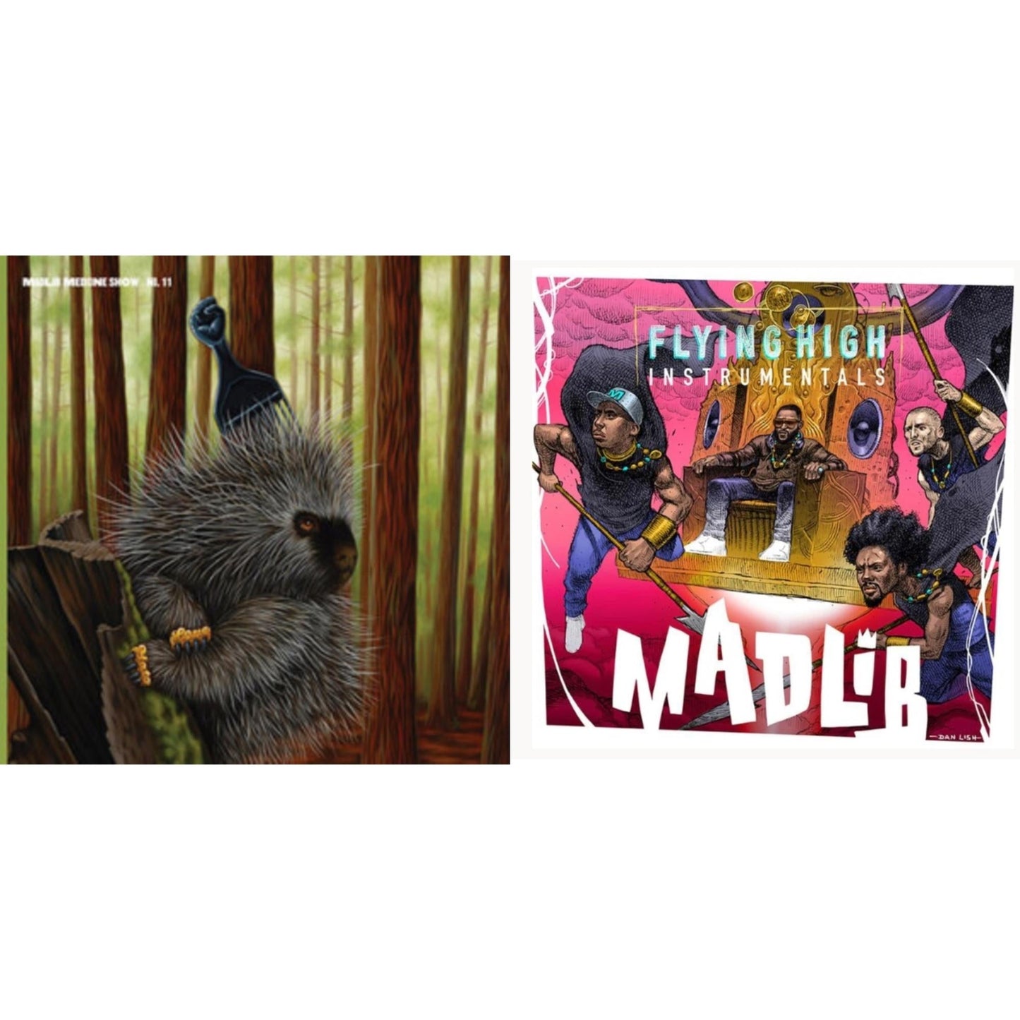 This is a 2 LP Vinyl SKU bundle.
1.This LP Vinyl is brand new.Format: LP VinylMusic Style: InstrumentalThis item's title is: Low Budget High Fi Music (Color LP Vinyl)Artist: MadlibLabel: MADLIB INVAZIONBarcode: 989327201119Release Date: 11/25/2022
2.This LP Vinyl is brand new.