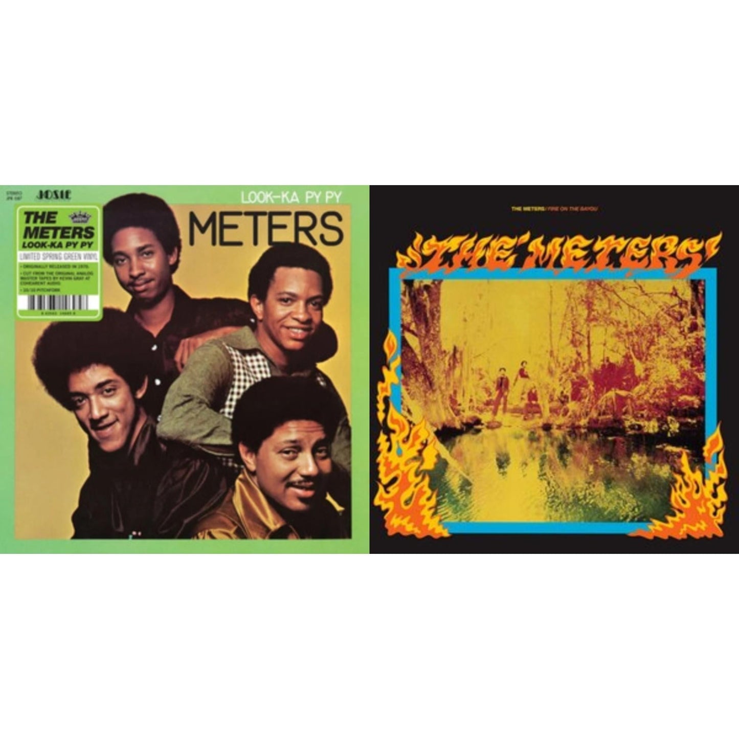 This is a 2 LP Vinyl SKU bundle.
1.This LP Vinyl is brand new.Format: LP VinylMusic Style: Bayou FunkThis item's title is: Fire On The BayouArtist: MetersLabel: RHINO/WARNER BROS.Barcode: 081227955939Release Date: 2/10/2015
2.This LP Vinyl is brand new.