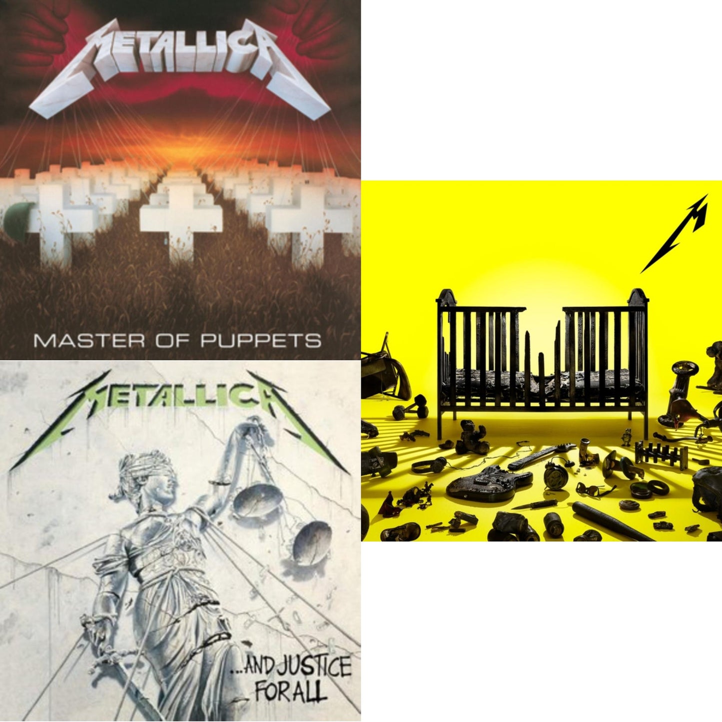 Metallica - 72 Seasons (2LP) & Master Of Puppets (Remastered) & And Justice For All (Remastered)