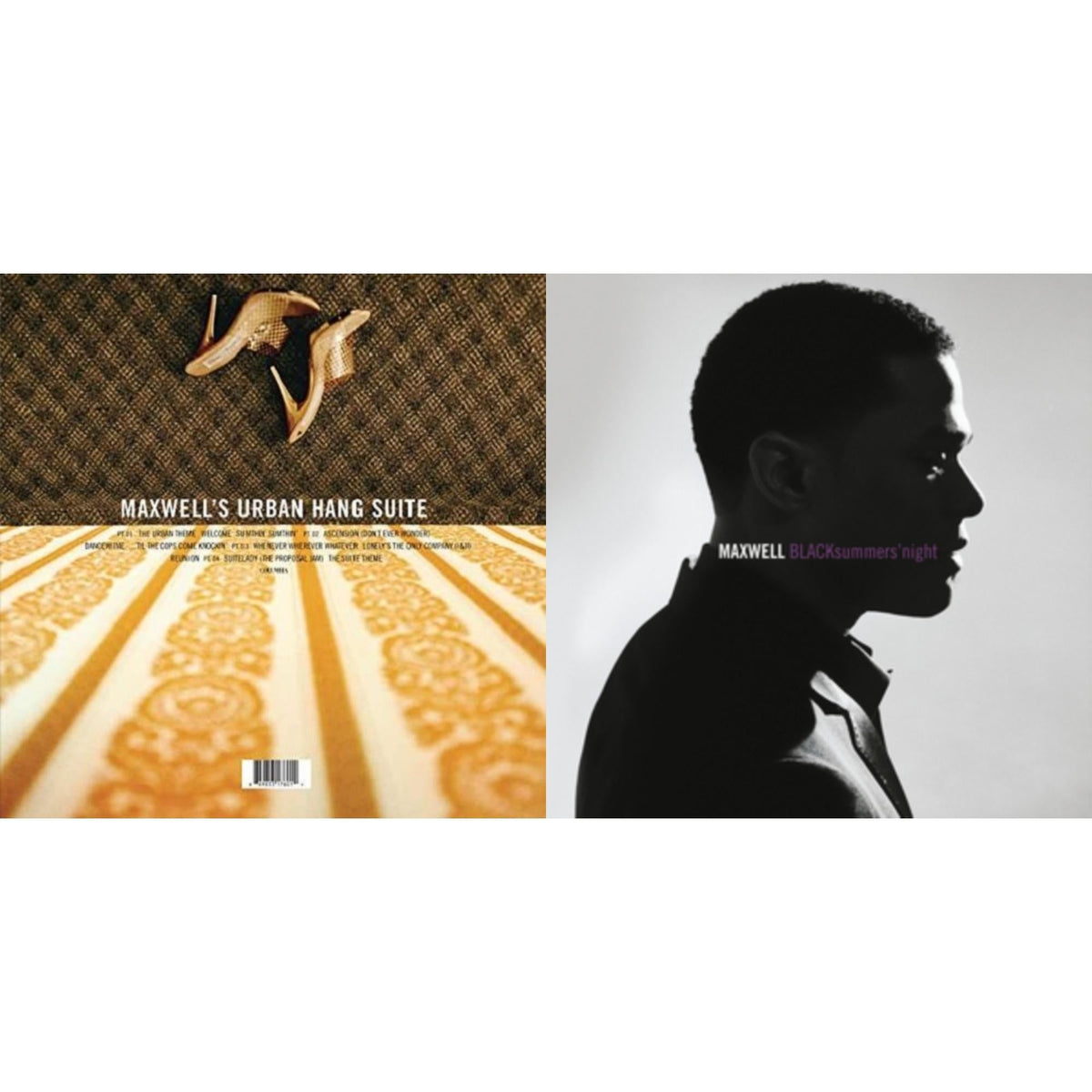 Maxwell's Urban Hang Suite (2LP/150G/Gold Metallic Vinyl/Dl Card) & Blacksummers'night (2009) (150G/Silver Metallic LP Vinyl)