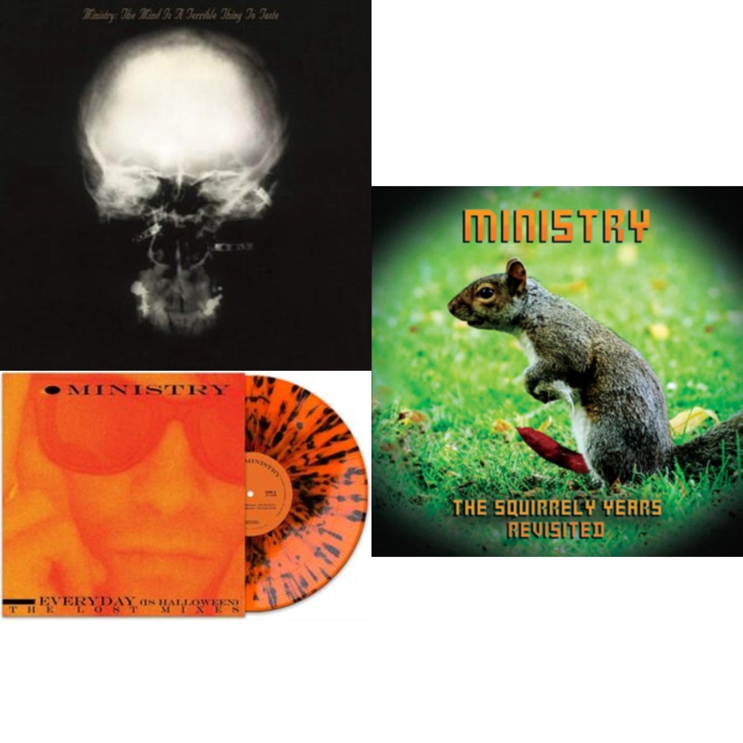 Mind Is A Terrible Thing To Taste (180G) & Every Day (Is Halloween) The Lost Mixes (Splatter LP Vinyl) & Squirrely Years Revisited (Purple Marble LP Vinyl)