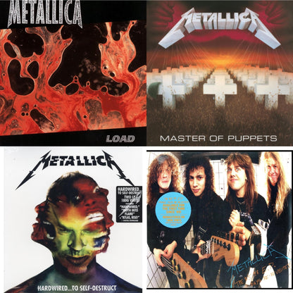 Load & Master Of Puppets (Remastered) & Hardwired To Self-Destruct (2LP/180G/Dl Card) & $5.98 Ep: Garage Days Re-Revisited (Remastered)