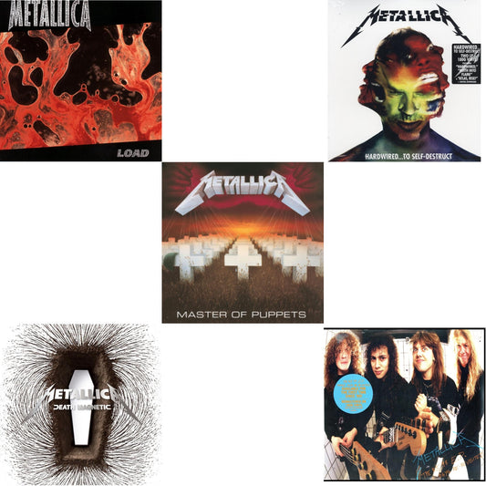 Load & Death Magnetic & Master Of Puppets (Remastered) & Hardwired To Self-Destruct (2LP/180G/Dl Card) & $5.98 Ep: Garage Days Re-Revisited (Remastered)