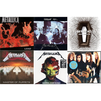 Load & Garage Inc. & Death Magnetic & Master Of Puppets (Remastered) & Hardwired To Self-Destruct (2LP/180G/Dl Card) & $5.98 Ep: Garage Days Re-Revisited (Remastered)