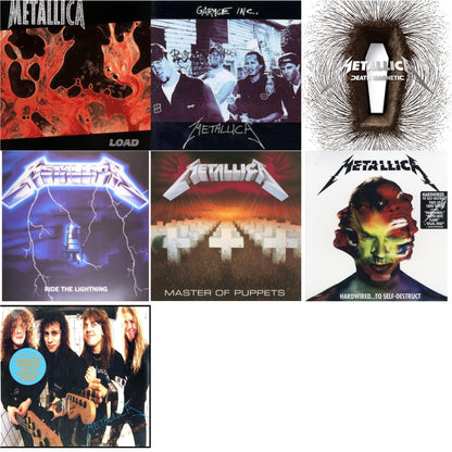 Load & Garage Inc. & Death Magnetic & Ride The Lightning (180G) & Master Of Puppets (Remastered) & Hardwired To Self-Destruct (2LP/180G/Dl Card) & $5.98 Ep: Garage Days Re-Revisited (Remastered)