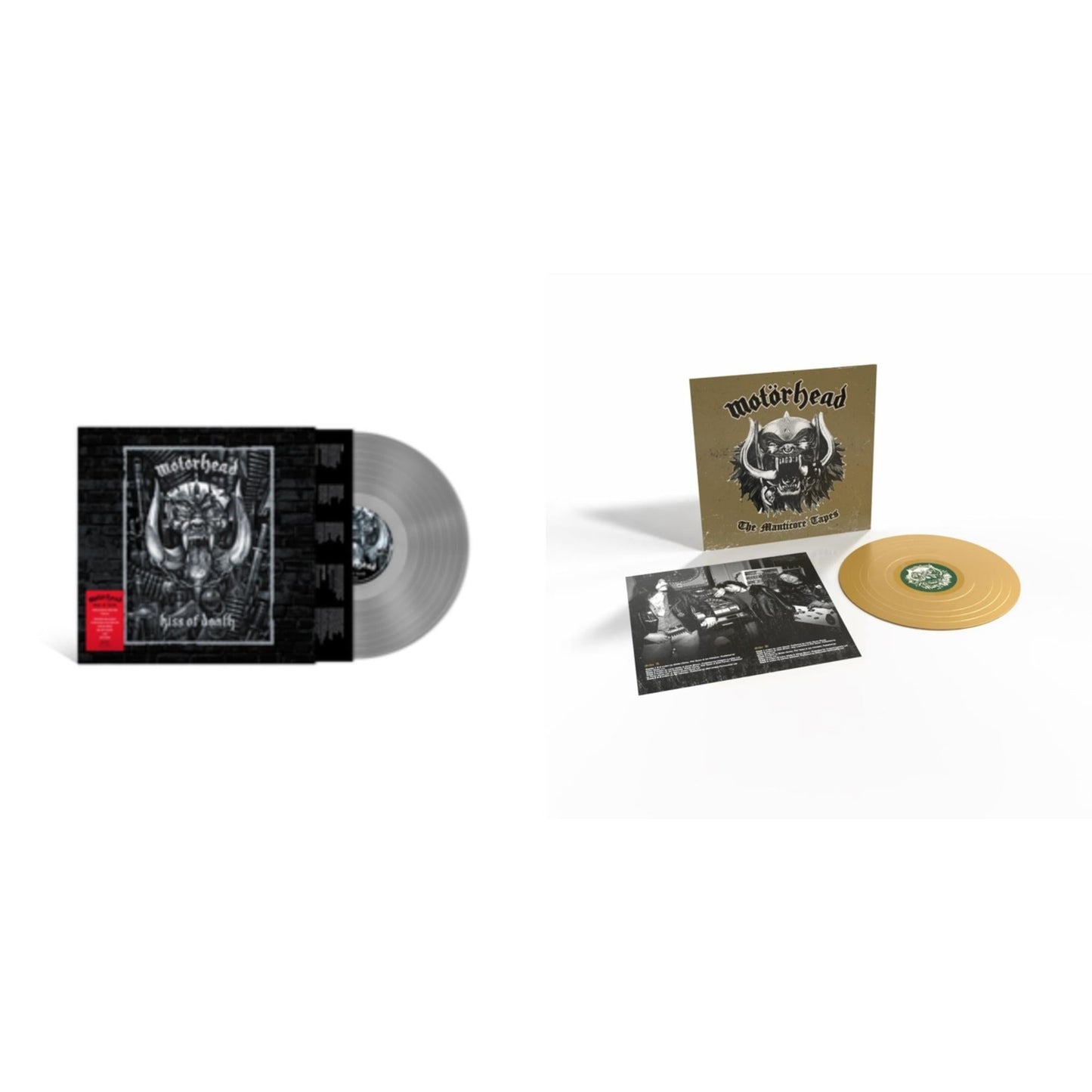 Kiss Of Death & Manticore Tapes (Gold LP Vinyl)