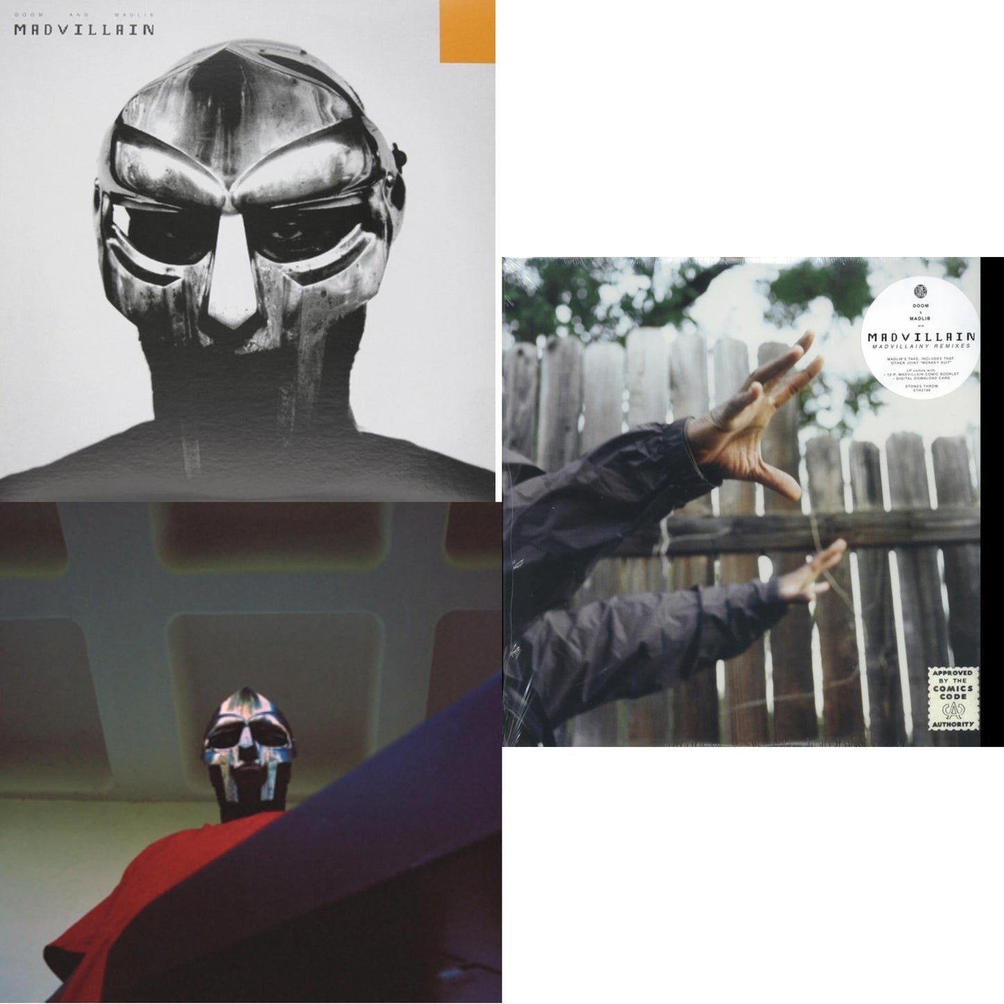 Madvillainy (2LP) & Madvillainy Demos & Madvillainy Remixes (2LP/Dl Card)