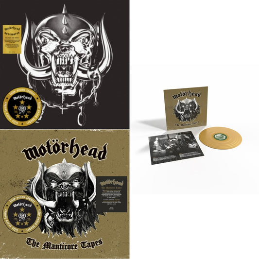 No Remorse (50Th Anniversary) (Red/Black Splatter Vinyl/2LP) & Manticore Tapes & Manticore Tapes (Gold LP Vinyl)