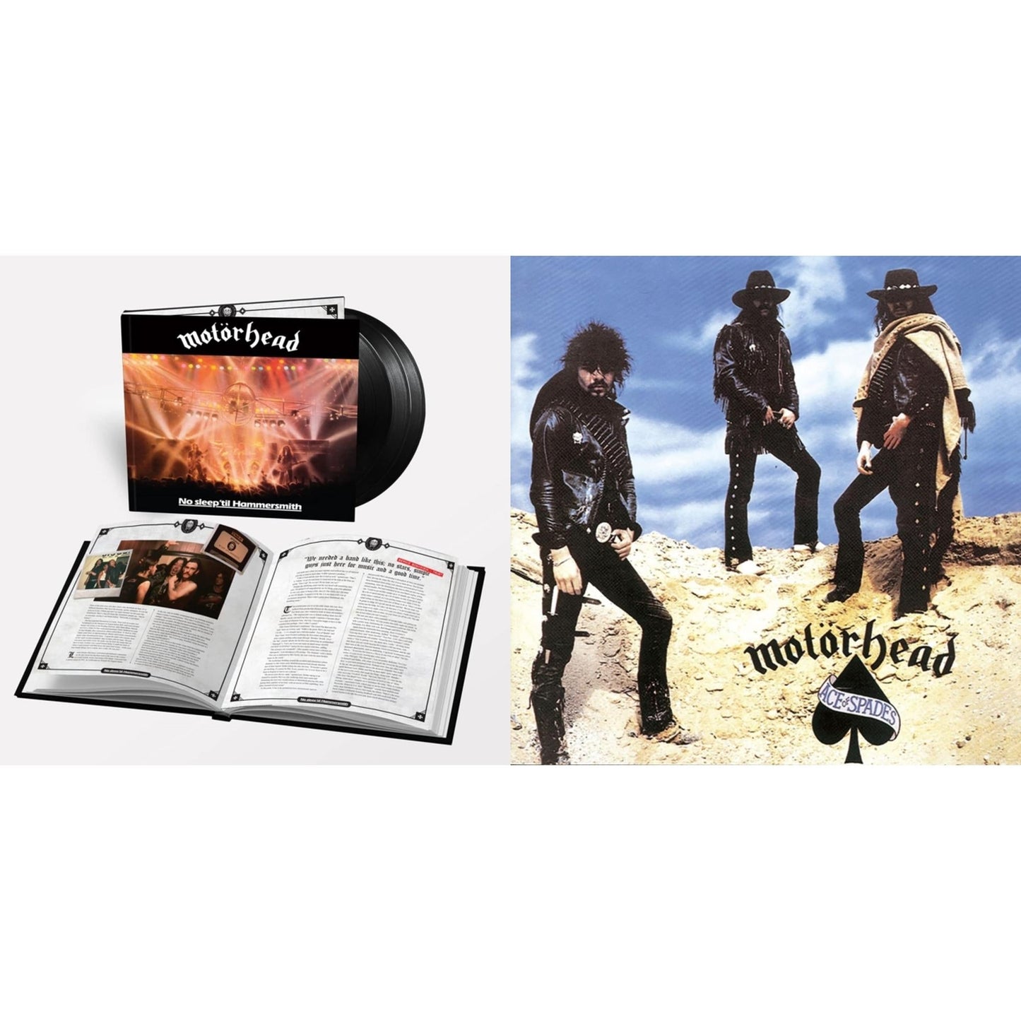 No Sleep 'Til Hammersmith (X) (3LP) & Ace Of Spades