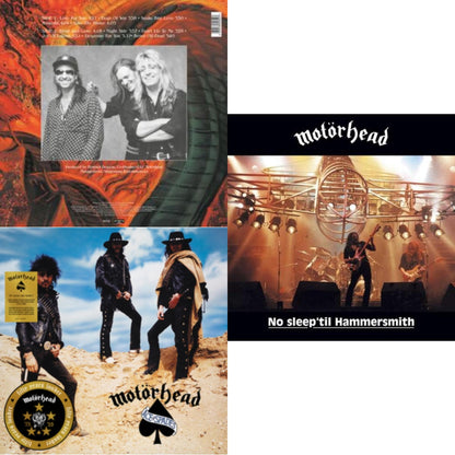 Snake Bite Love & Ace Of Spades (50Th Anniversary) (Blue/White LP Vinyl/Half-Speed Master) & No Sleep Til Hammersmith