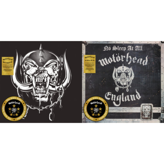 No Remorse (50Th Anniversary) (Red/Black Splatter Vinyl/2LP) & No Sleep At All (50Th Anniversary) (Clear/Black-White Splatter LP Vinyl)