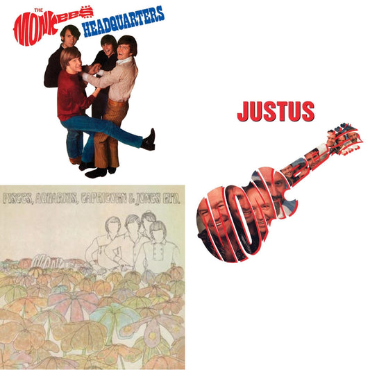 Headquarters (Translucent Red LP Vinyl/55Th Anniversary Mono Edition) & Pisces, Aquarius, Capricorn & Jones Ltd. (Violet LP Vinyl/Limited Anniversary Edition) & Justus (180G/Clear Violet LP Vinyl/Anniversary Edition/Gatefold Cover)