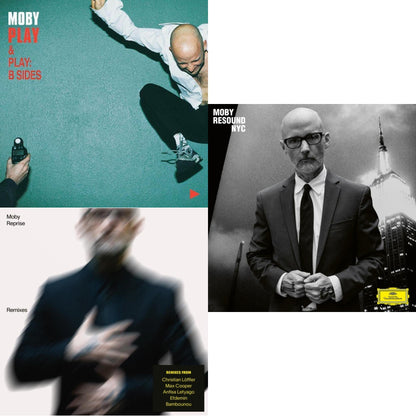 This is a 3 LP Vinyl SKU bundle.
1.This LP Vinyl is brand new.Format: LP VinylMusic Style: ClassicalThis item's title is: Reprise - Remixes (2LP)Artist: MobyLabel: DEUTSCHE GRAMMOPHONBarcode: 028948605767Release Date: 5/20/2022
2.This LP Vinyl is brand new.