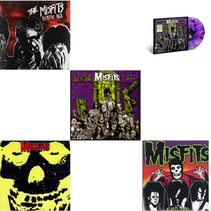 This is a 5 LP Vinyl SKU bundle.
1.This LP Vinyl is brand new.Format: LP VinylMusic Style: HardcoreThis item's title is: Earth A.D.Artist: MisfitsLabel: Plan 9Barcode: 017046190213Release Date: 4/2/1995
2.This LP Vinyl is brand new.