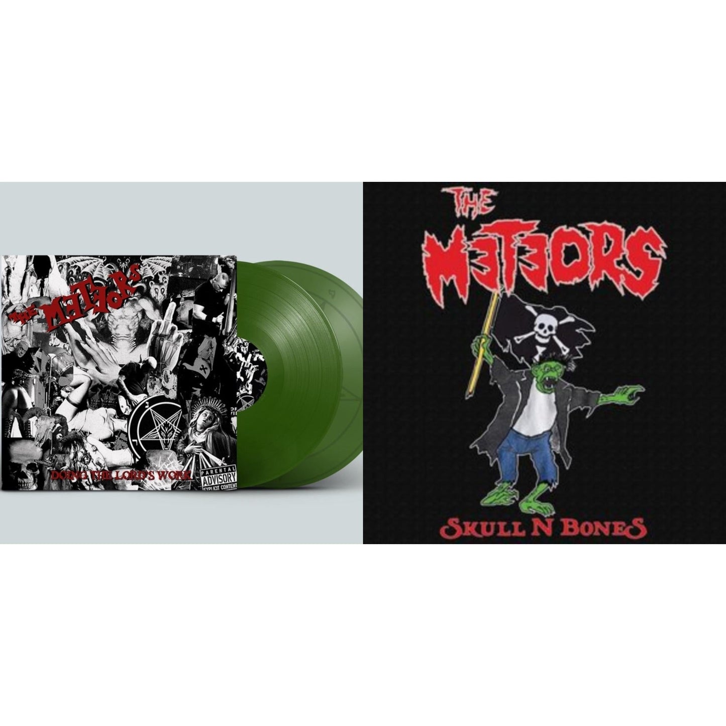 Doing The Lord's Work (Green LP Vinyl) & Skull N Bones