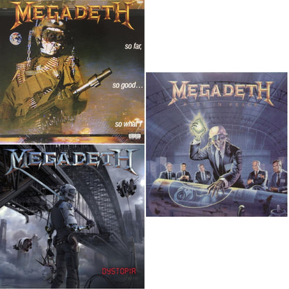 Rust In Peace & So Far So Good So What & Dystopia