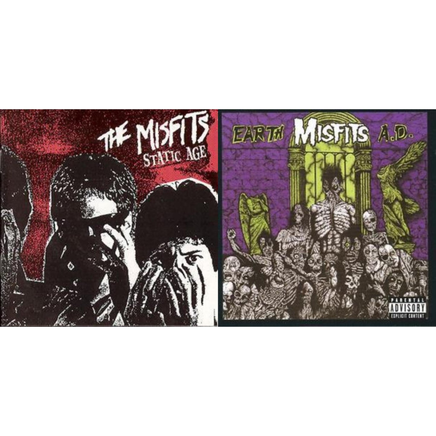 Misfits - Earth A.D. / Die Die My Darling & Static Age - CD Bundle
