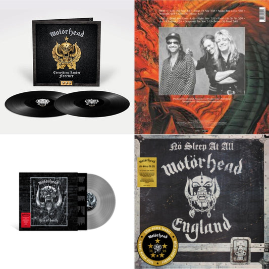 Everything Louder Forever - The Very Best Of (2LP) & Snake Bite Love & Kiss Of Death & No Sleep At All (50Th Anniversary) (Clear/Black-White Splatter LP Vinyl)