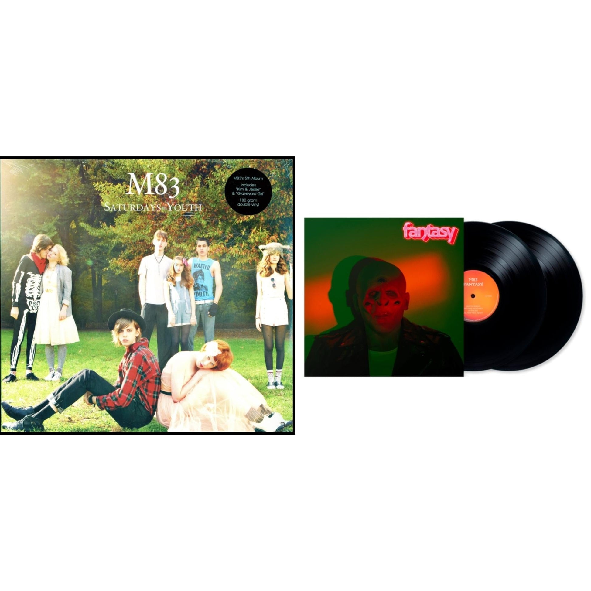 This is a 2 LP Vinyl SKU bundle.
1.This LP Vinyl is brand new.Format: LP VinylMusic Style: Synth-popThis item's title is: Saturdays = YouthArtist: M83Label: MUTEBarcode: 724596962916Release Date: 11/20/2015
2.This LP Vinyl is brand new.