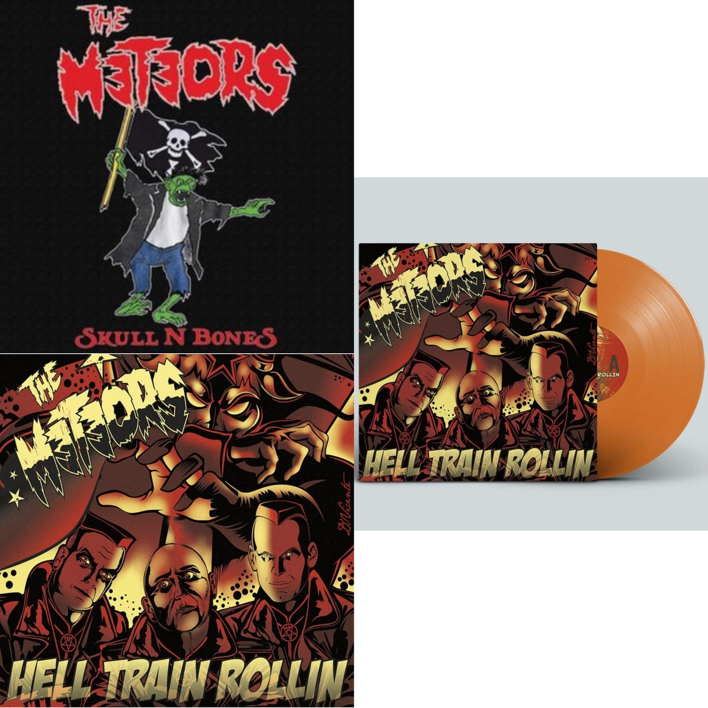 This is a 3 LP Vinyl SKU bundle.
1.This LP Vinyl is brand new.Format: LP VinylMusic Style: FolkThis item's title is: Skull N BonesArtist: MeteorsLabel: CLEOPATRABarcode: 889466221118Release Date: 3/26/2021
2.This LP Vinyl is brand new.