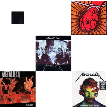 Metallica (Remastered/2LP) & Load & Garage Inc. & St Anger & Hardwired To Self-Destruct (2LP/180G/Dl Card)