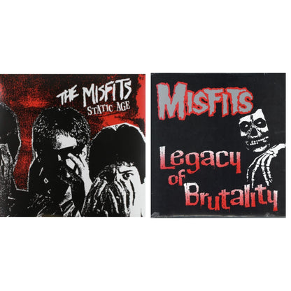 Misfits - Legacy Of Brutality & Static Age - LP Vinyl Bundle