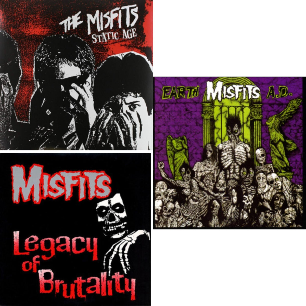 Earth A.D. & Legacy Of Brutality & Static Age