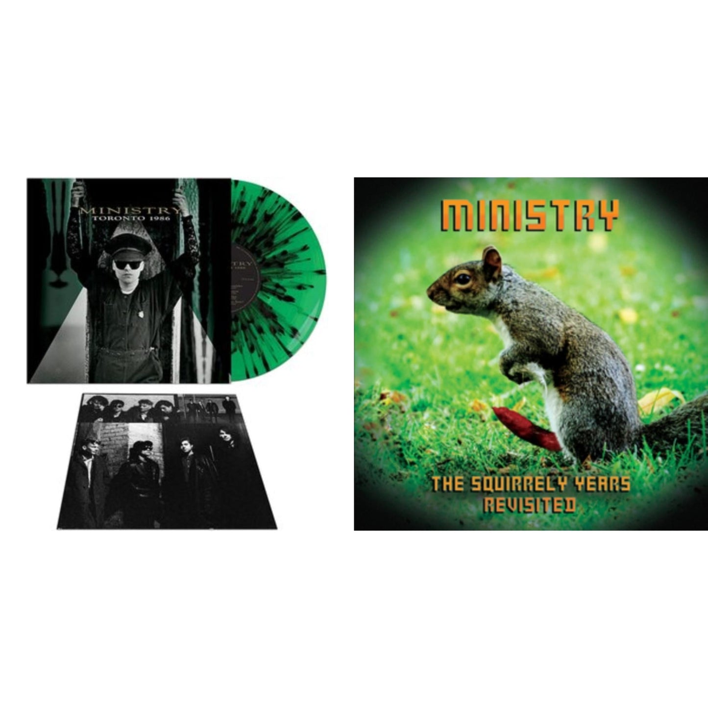 Toronto 1986 (Green & Black Splatter LP Vinyl) & Squirrely Years Revisited (Blue LP Vinyl) 