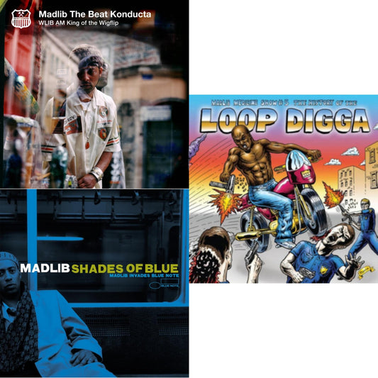 Wlib Am: King Of The Wigflip & Shades Of Blue (Blue Note Classic Vinyl Series) (2LP) & Medicine Show No. 5 - History Of The Loop Digga: 1990-2000 (2LP/Sky Blue Vinyl) (I)