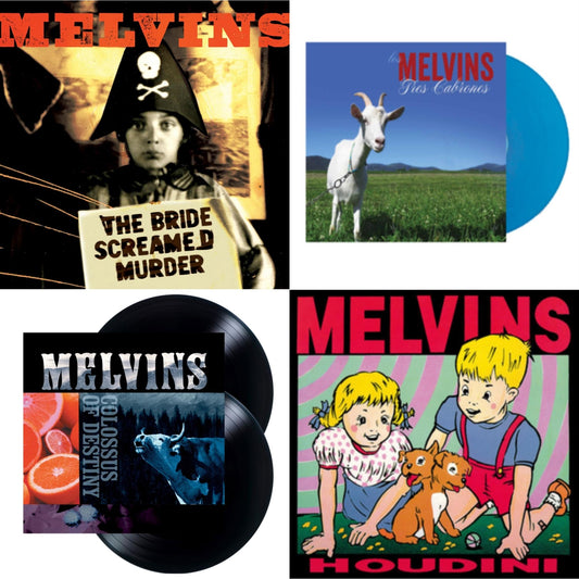 Bride Screamed Murder (Apple Red LP Vinyl) & Tres Cabrones (Baby Blue LP Vinyl) & Colossus Of Destiny (2LP) & Houdini (180G/Gatefold Sleeve)