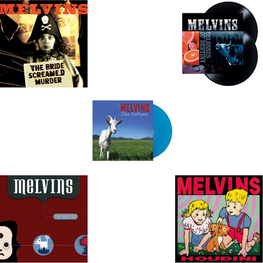 Bride Screamed Murder (Apple Red LP Vinyl) & Five Legged Dog (4LP/Multi-Color Vinyl) & Tres Cabrones (Baby Blue LP Vinyl) & Colossus Of Destiny (2LP) & Houdini (180G/Gatefold Sleeve)