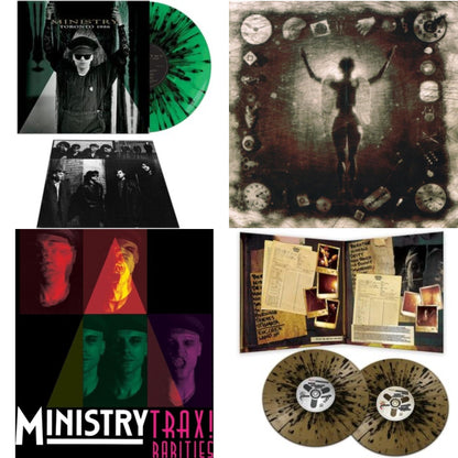 This is a 4 LP Vinyl SKU bundle.
1.This LP Vinyl is brand new.Format: LP VinylMusic Style: IndustrialThis item's title is: Toronto 1986 (Green & Black Splatter LP Vinyl)Artist: MinistryLabel: CLEOPATRABarcode: 889466273414Release Date: 3/18/2022
2.This LP Vinyl is brand new.