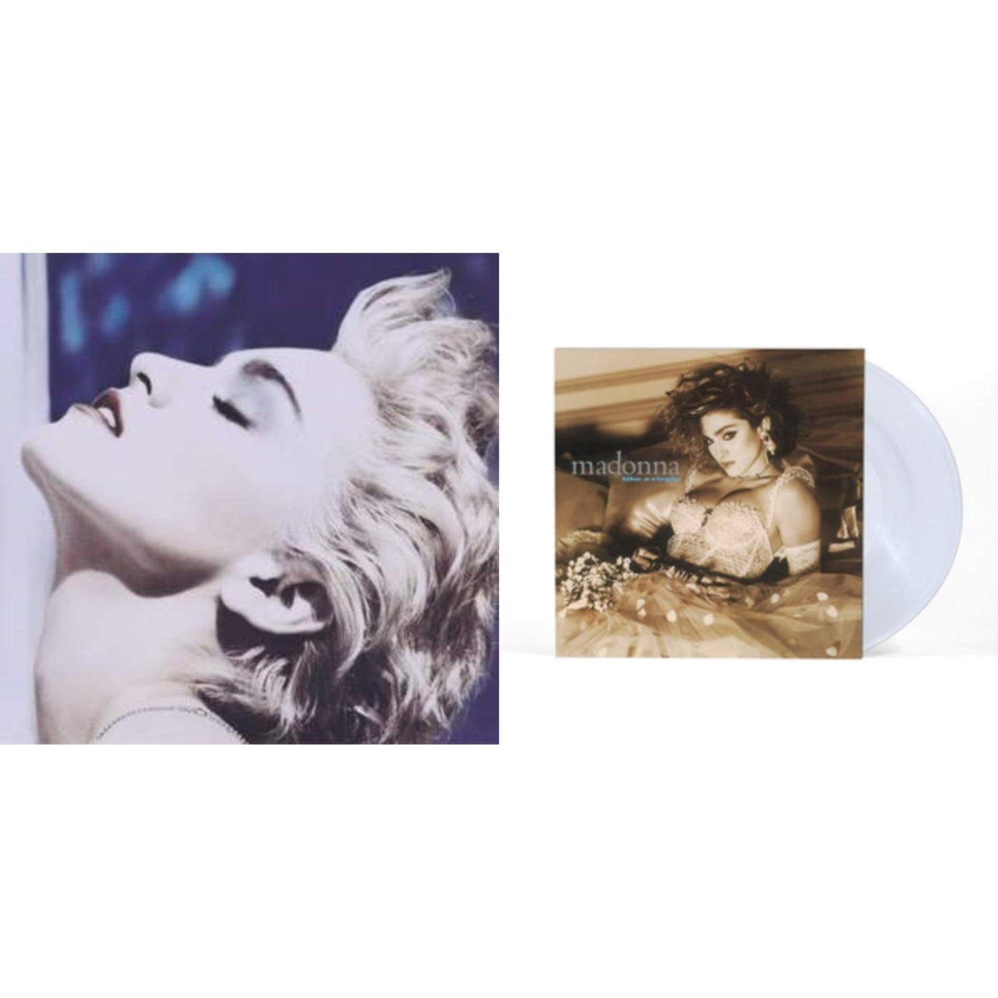 True Blue (180G) & Like A Virgin (Clear LP Vinyl)
