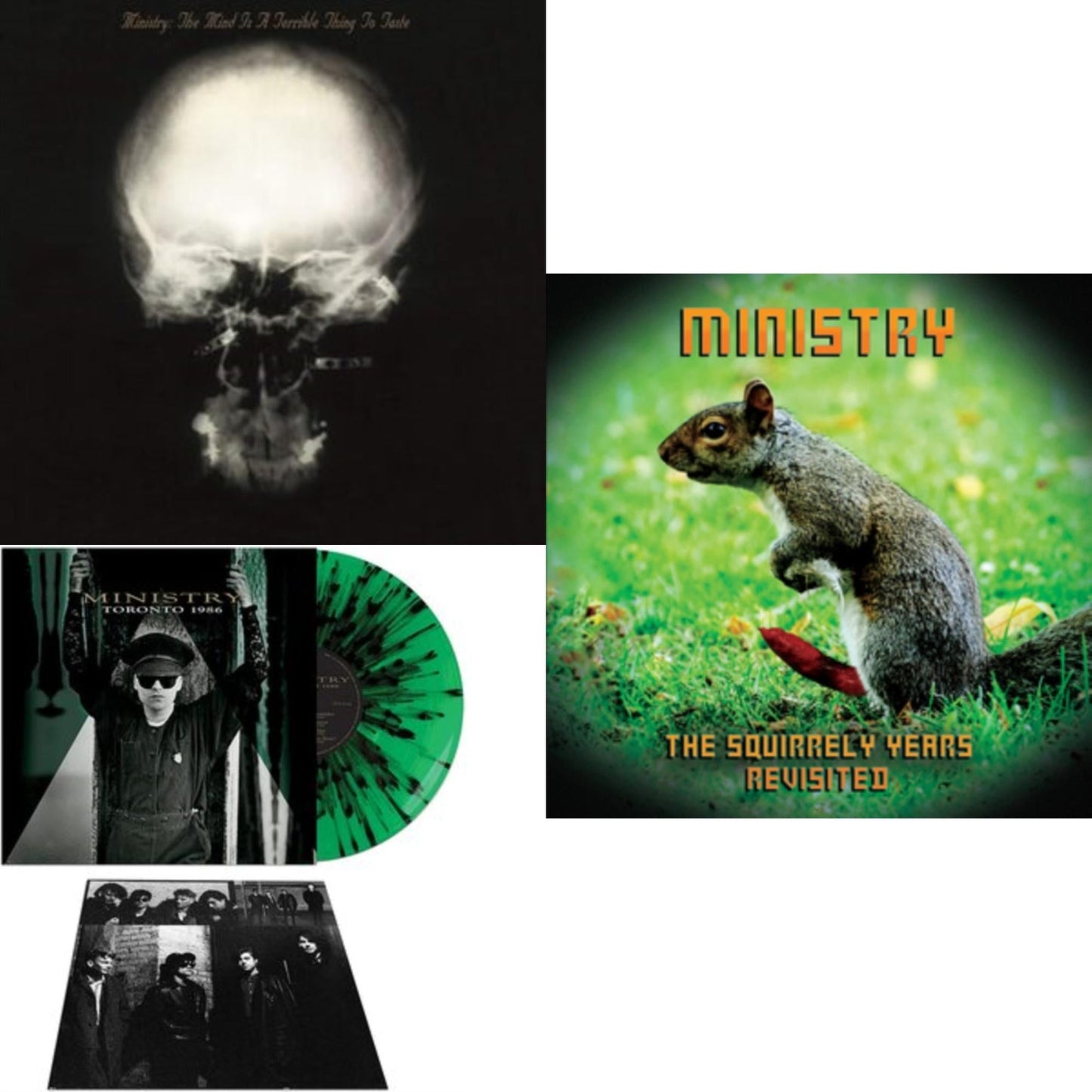 Mind Is A Terrible Thing To Taste (180G) & Toronto 1986 (Green & Black Splatter LP Vinyl) & Squirrely Years Revisited (Purple Marble LP Vinyl)