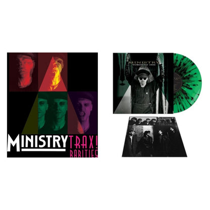 This is a 2 LP Vinyl SKU bundle.
1.This LP Vinyl is brand new.Format: LP VinylThis item's title is: Trax Rarities (Black/White/Magenta Splatter LP Vinyl)Artist: MinistryBarcode: 889466391613Release Date: 11/24/2023
2.This LP Vinyl is brand new.