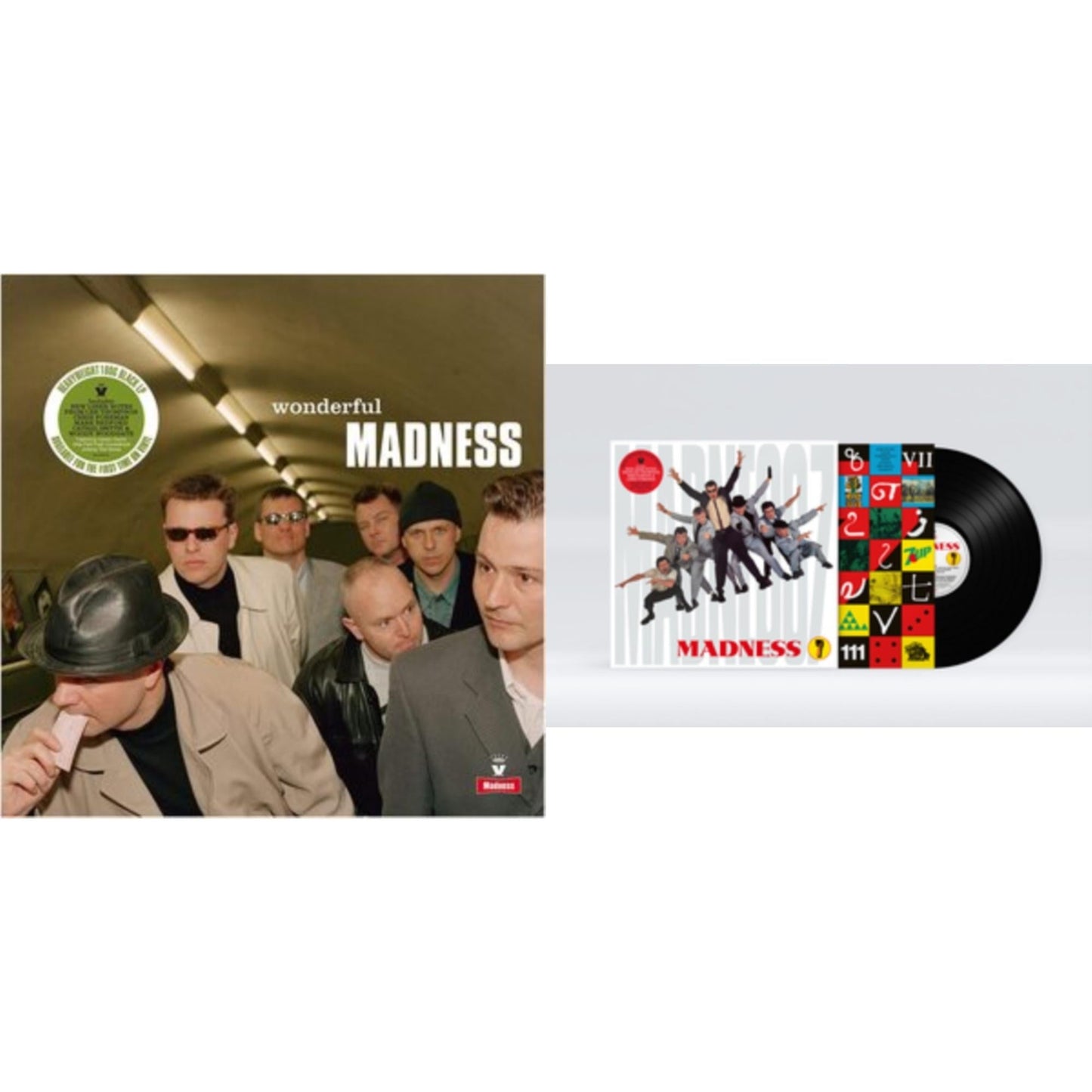This is a 2 LP Vinyl SKU bundle.
1.This LP Vinyl is brand new.Format: LP VinylMusic Style: Pop RockThis item's title is: WonderfulArtist: MadnessLabel: UNION SQUAREBarcode: 4050538618822Release Date: 4/29/2022
2.This LP Vinyl is brand new.