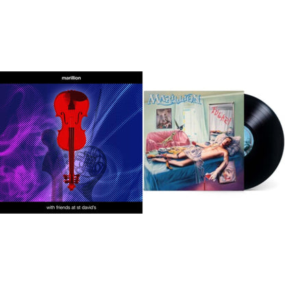 Marillion - Fugazi (2021 Stereo Remix) & With Friends At St David's - LP Vinyl Bundle