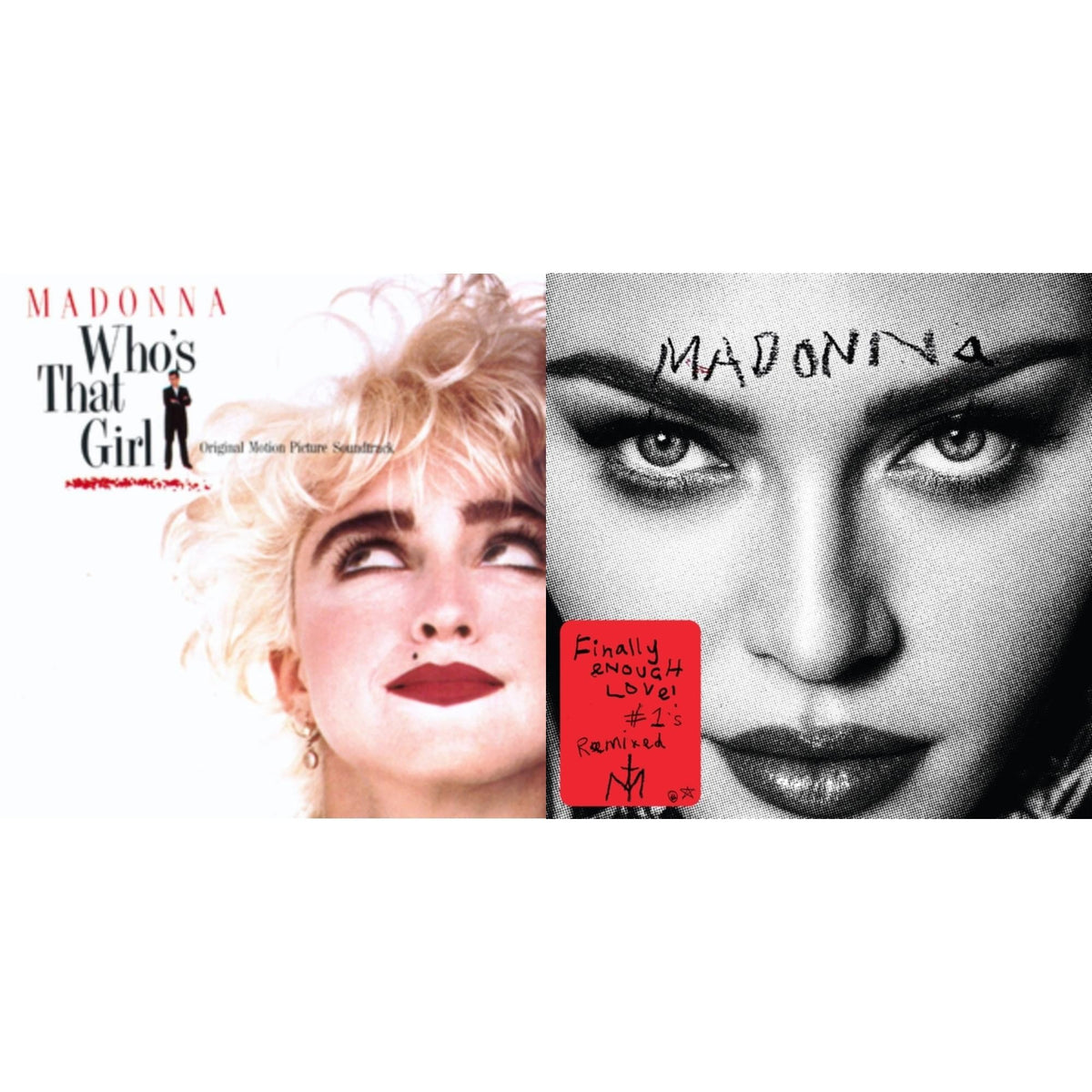 Finally Enough Love (2LP) & Who's That Girl Ost (Back 2 The 80S) (I)