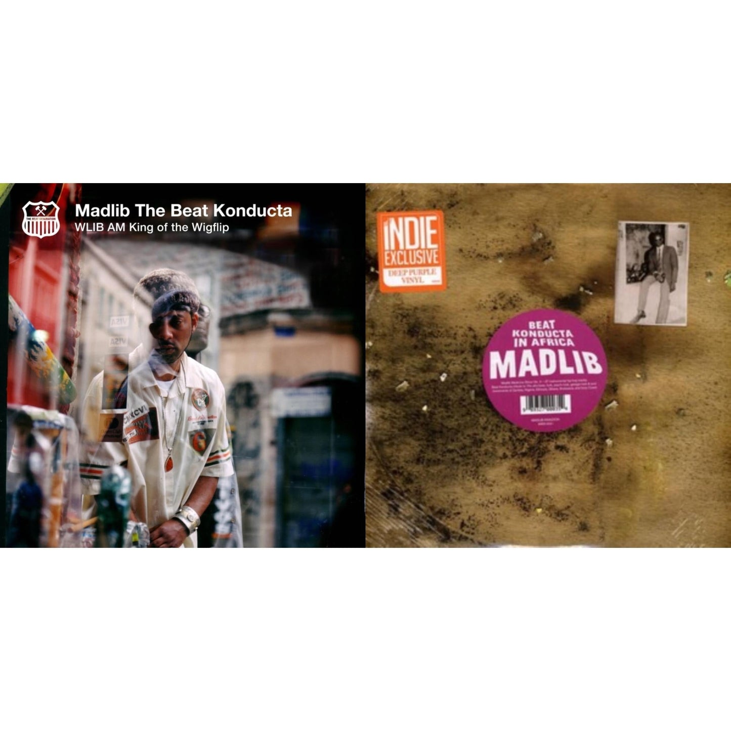 Wlib Am: King Of The Wigflip & Medicine Show #3 - Beat Konducta In Africa (2LP/Deep Purple Vinyl) (I)