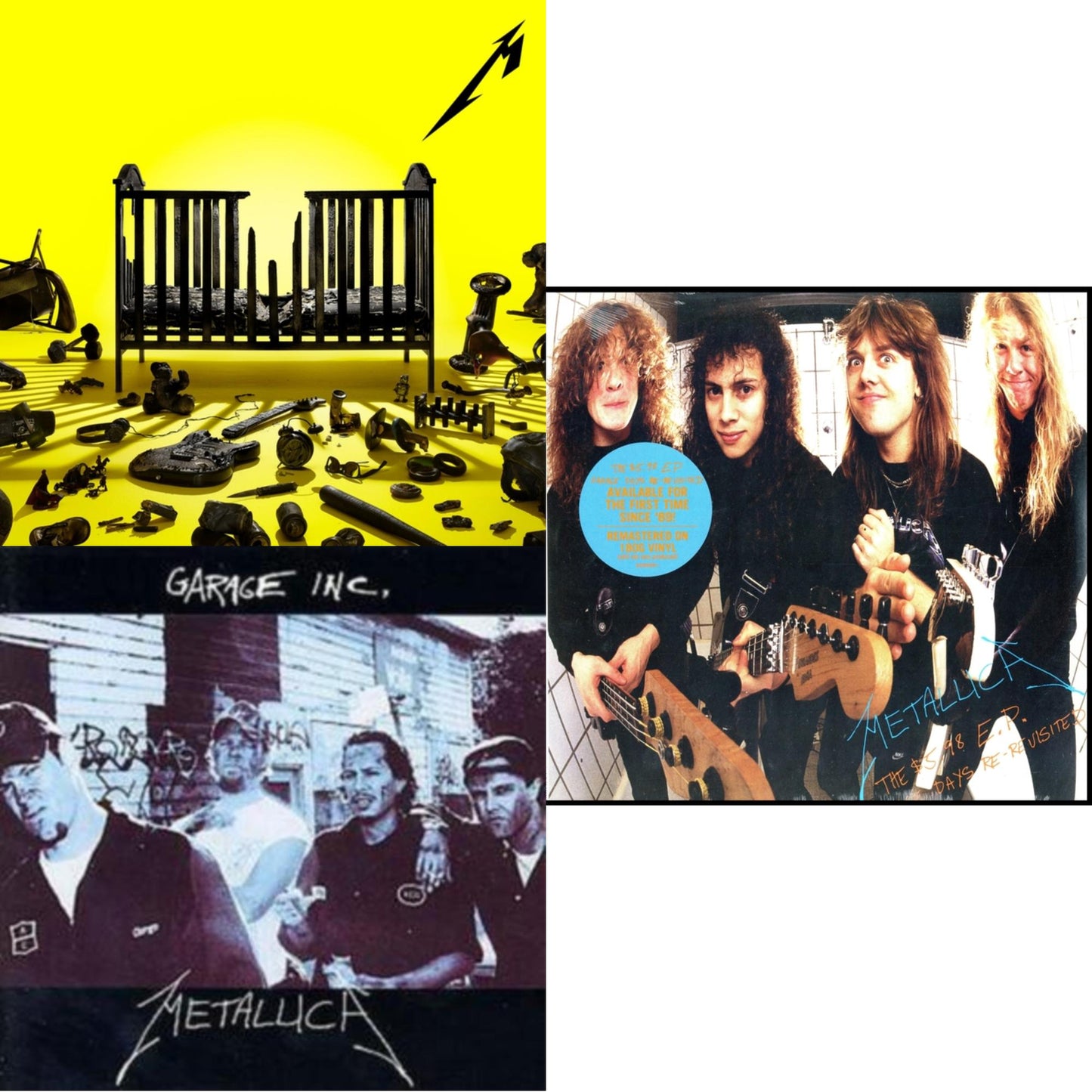 72 Seasons (2LP) & Garage Inc. & $5.98 Ep: Garage Days Re-Revisited (Remastered)