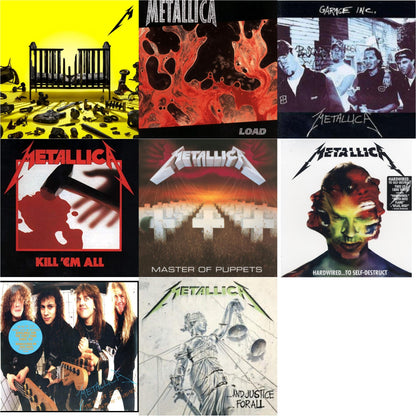 72 Seasons (2LP) & Load (Remastered/2LP/180G) & Garage Inc. & Kill Em All (180G) & Master Of Puppets (Remastered) & Hardwired To Self-Destruct (2LP/180G/Dl Card) & $5.98 Ep: Garage Days Re-Revisited (Remastered) & And Justice For All (Remastered)