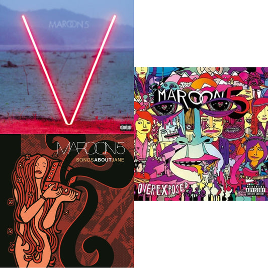 This is a 3 LP Vinyl SKU bundle.
1.This LP Vinyl is brand new.Format: LP VinylThis item's title is: V (X)Artist: Maroon 5Label: Interscope RecordsBarcode: 602547391070Release Date: 7/20/2015
2.This LP Vinyl is brand new.