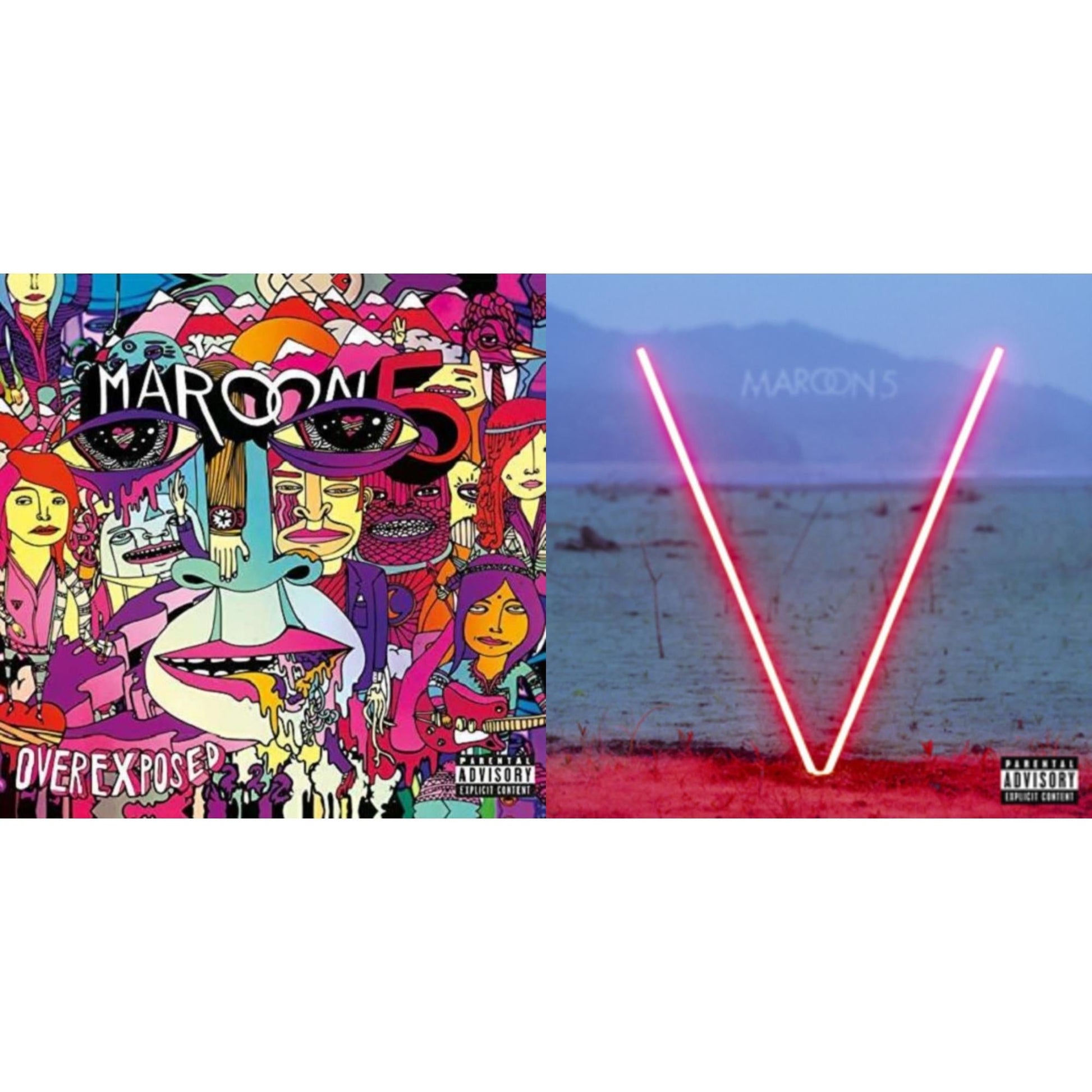 This is a 2 LP Vinyl SKU bundle.
1.This LP Vinyl is brand new.Format: LP VinylMusic Style: HouseThis item's title is: OverexposedArtist: Maroon 5Label: IGABarcode: 602547840370Release Date: 9/30/2016
2.This LP Vinyl is brand new.