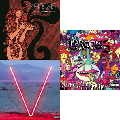 This is a 3 LP Vinyl SKU bundle.
1.This LP Vinyl is brand new.Format: LP VinylThis item's title is: V (X)Artist: Maroon 5Label: Interscope RecordsBarcode: 602547391070Release Date: 7/20/2015
2.This LP Vinyl is brand new.