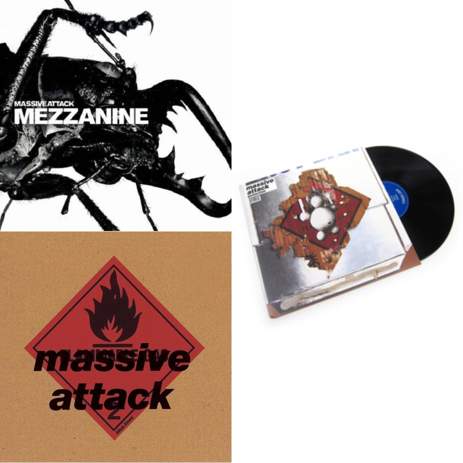 This is a 3 LP Vinyl SKU bundle.
1.This LP Vinyl is brand new.Format: LP VinylMusic Style: Trip HopThis item's title is: MezzanineArtist: Massive AttackLabel: CircaBarcode: 602537540433Release Date: 5/12/2017
2.This LP Vinyl is brand new.