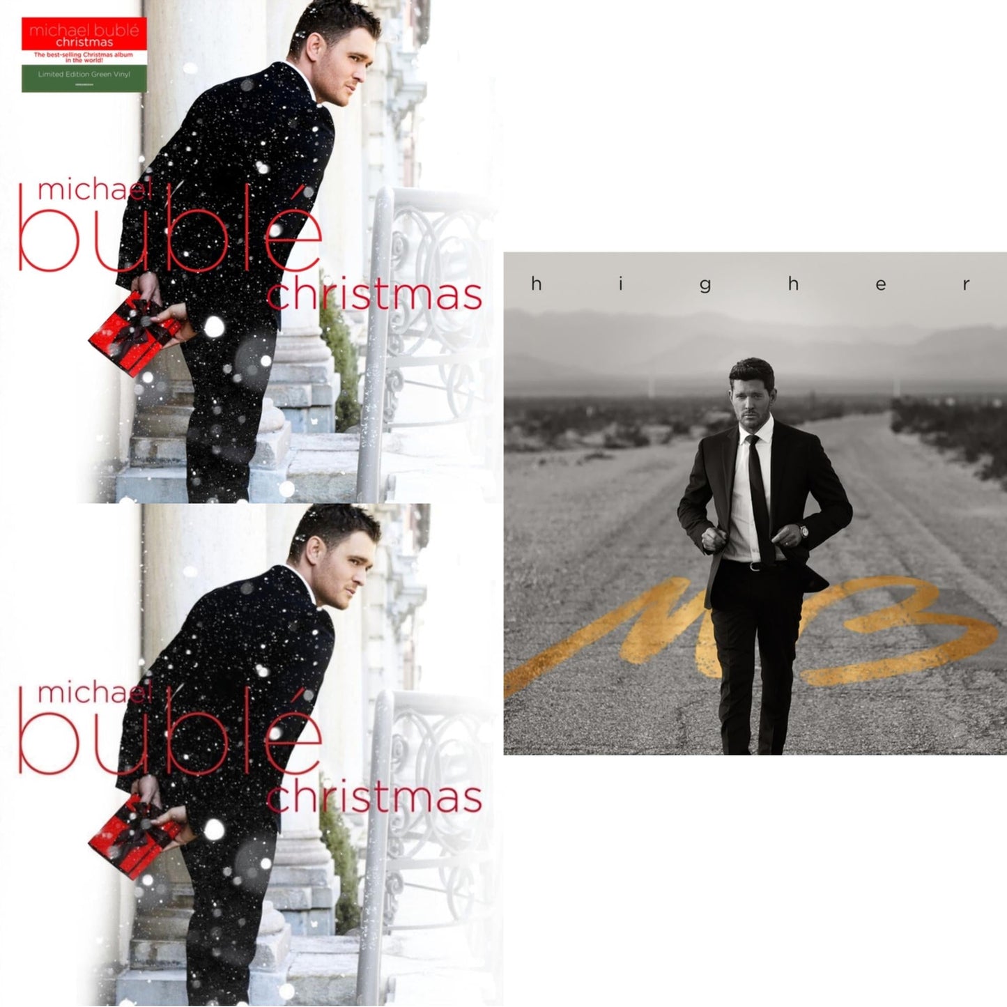 Christmas (Green LP Vinyl) & Higher & Christmas (Red LP Vinyl)