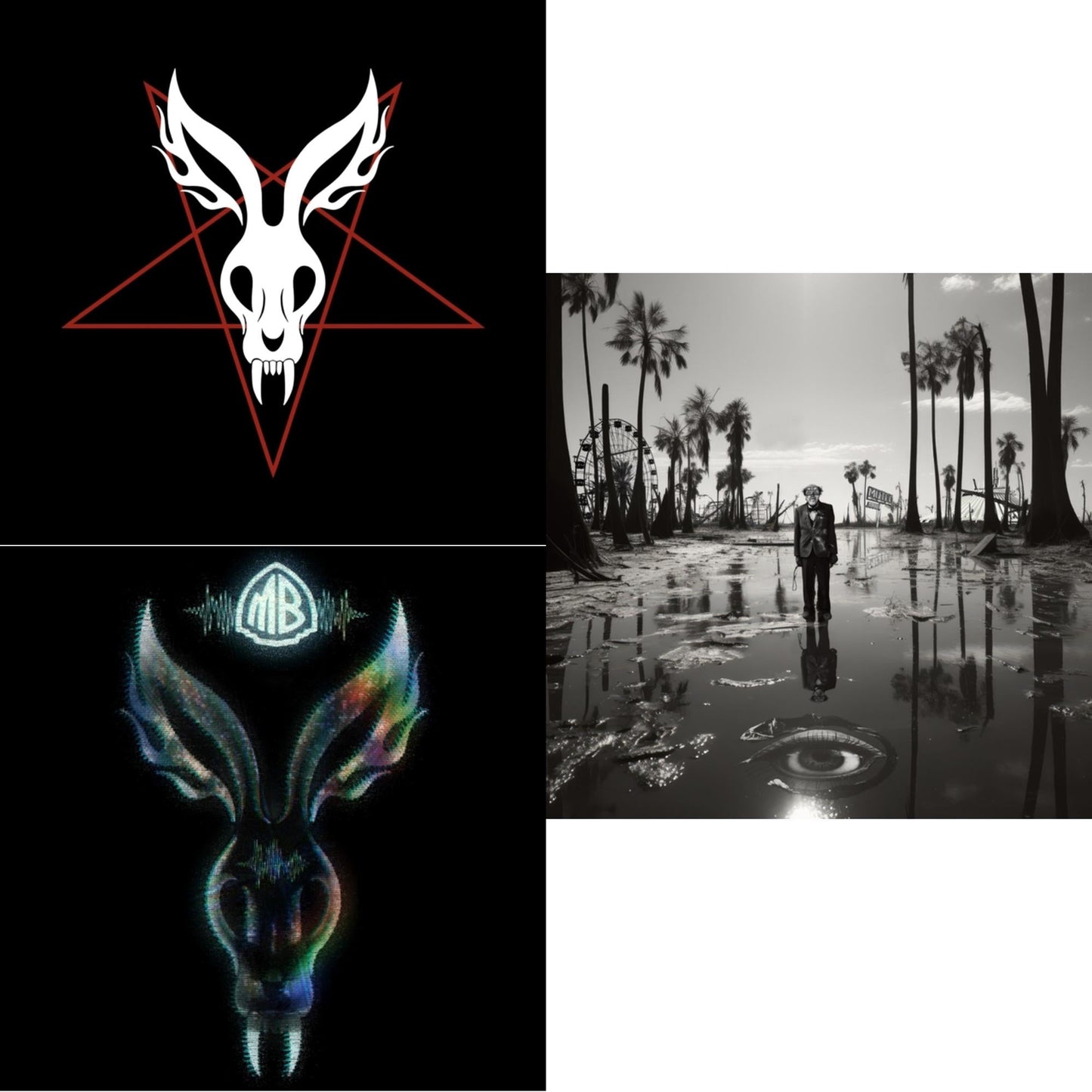 This is a 3 LP Vinyl SKU bundle.
1.This LP Vinyl is brand new.Format: LP VinylMusic Style: Heavy MetalThis item's title is: Raging Wrath Of The Easter Bunny Demo (2LP/Ruby Red Splatter Vinyl)Artist: Mr. BungleLabel: IPECAC RECORDINGSBarcode: 689230022619Release Date: 10/30/2020
2.