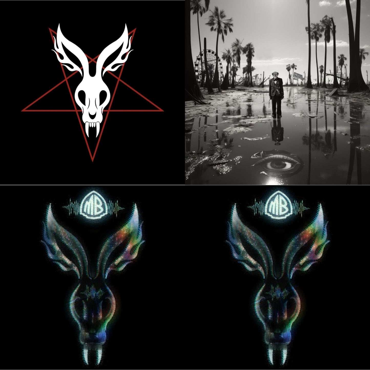 This is a 4 LP Vinyl SKU bundle.
1.This LP Vinyl is brand new.Format: LP VinylMusic Style: Heavy MetalThis item's title is: Raging Wrath Of The Easter Bunny Demo (2LP/Ruby Red Splatter Vinyl)Artist: Mr. BungleLabel: IPECAC RECORDINGSBarcode: 689230022619Release Date: 10/30/2020
2.